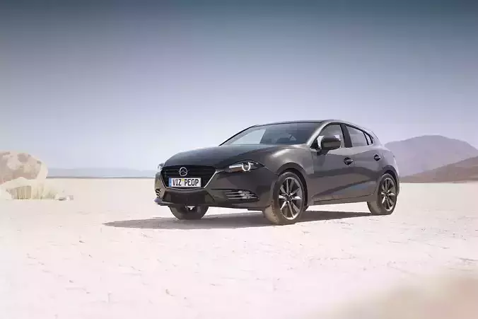 Small family sedan unbranded