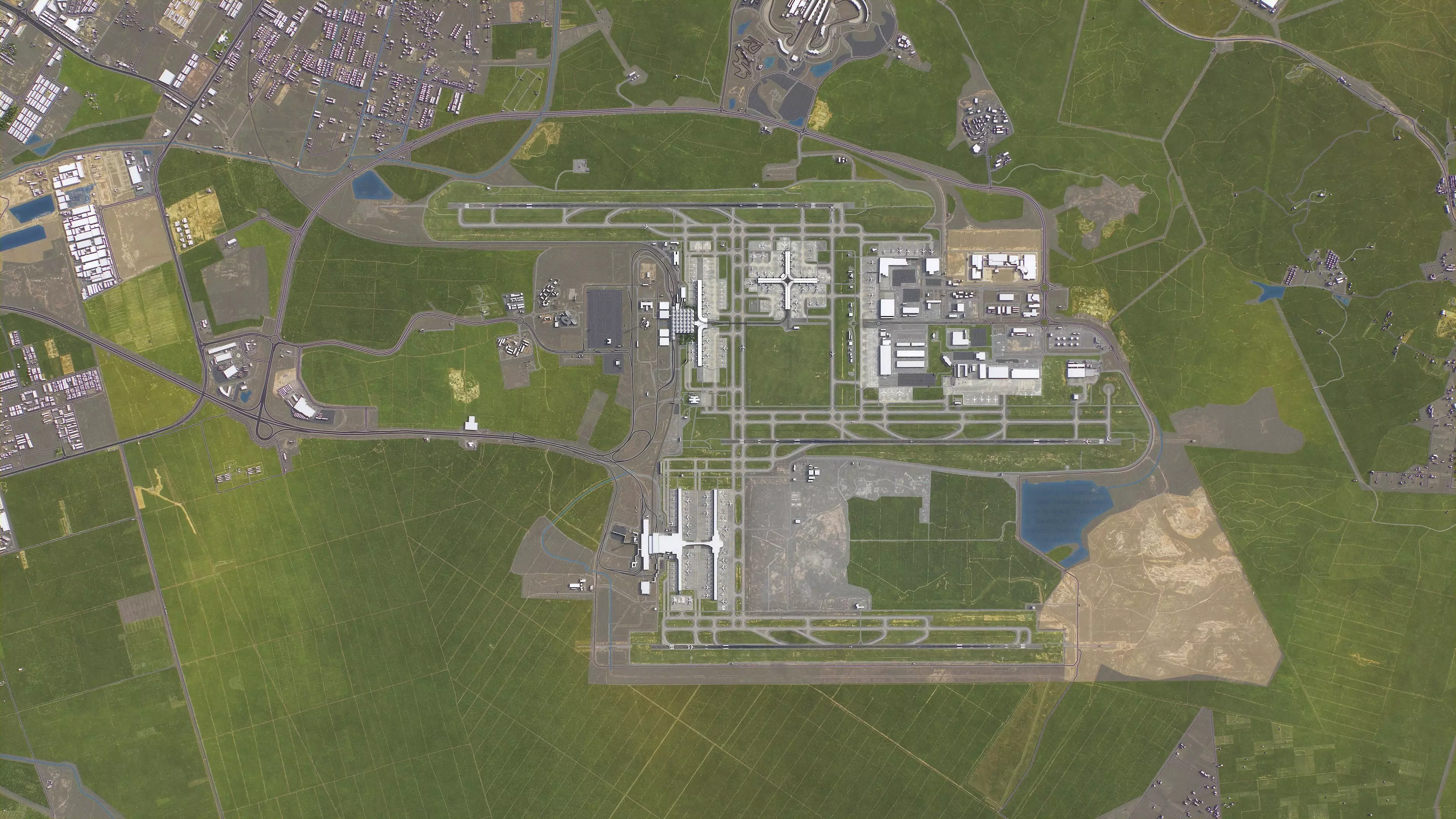 Kuala Lumpur - 3D Airport Model Low-poly 3D model_15