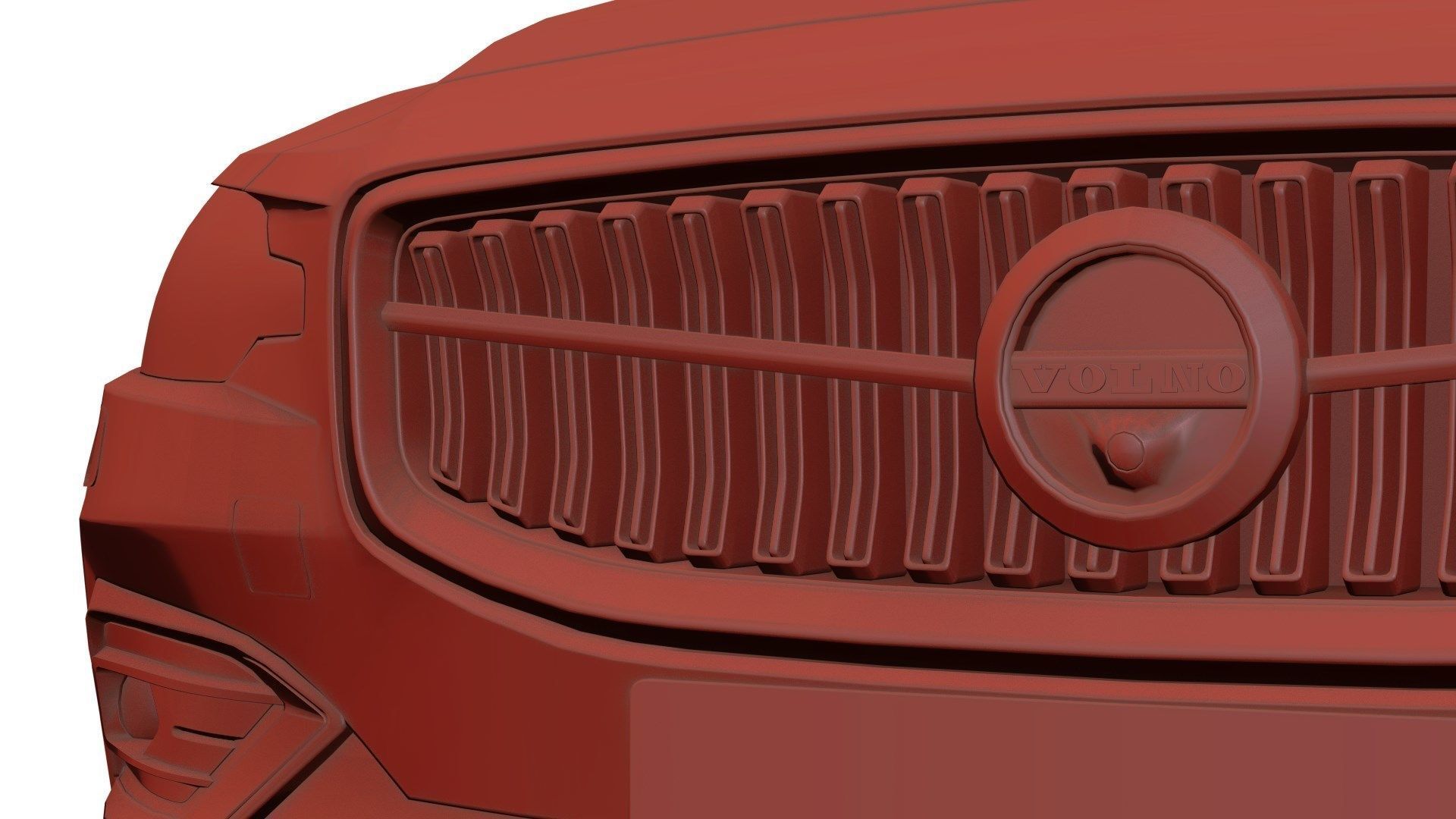 Modern Swedish luxury combi unbranded 3D model_7