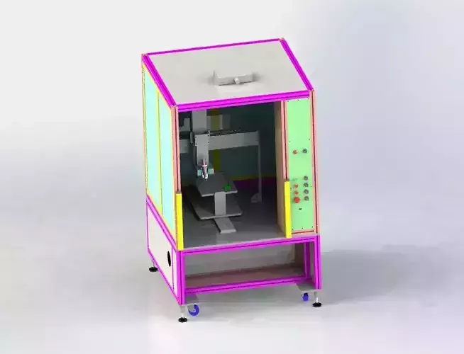 Five-axis Circuit Board Dispenser 3D model