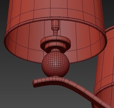 Maxim Rondo Single Tier Chandelier 3D model_5