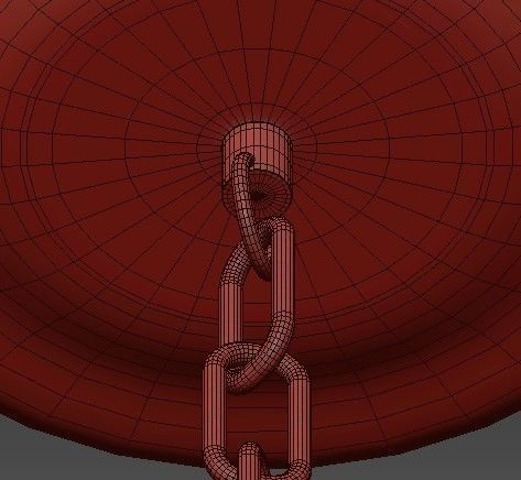 Maxim Rondo Single Tier Chandelier 3D model_3