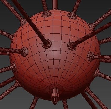 Stilnovo Ankargrand LBC076BLK Chandelier 3D model_5