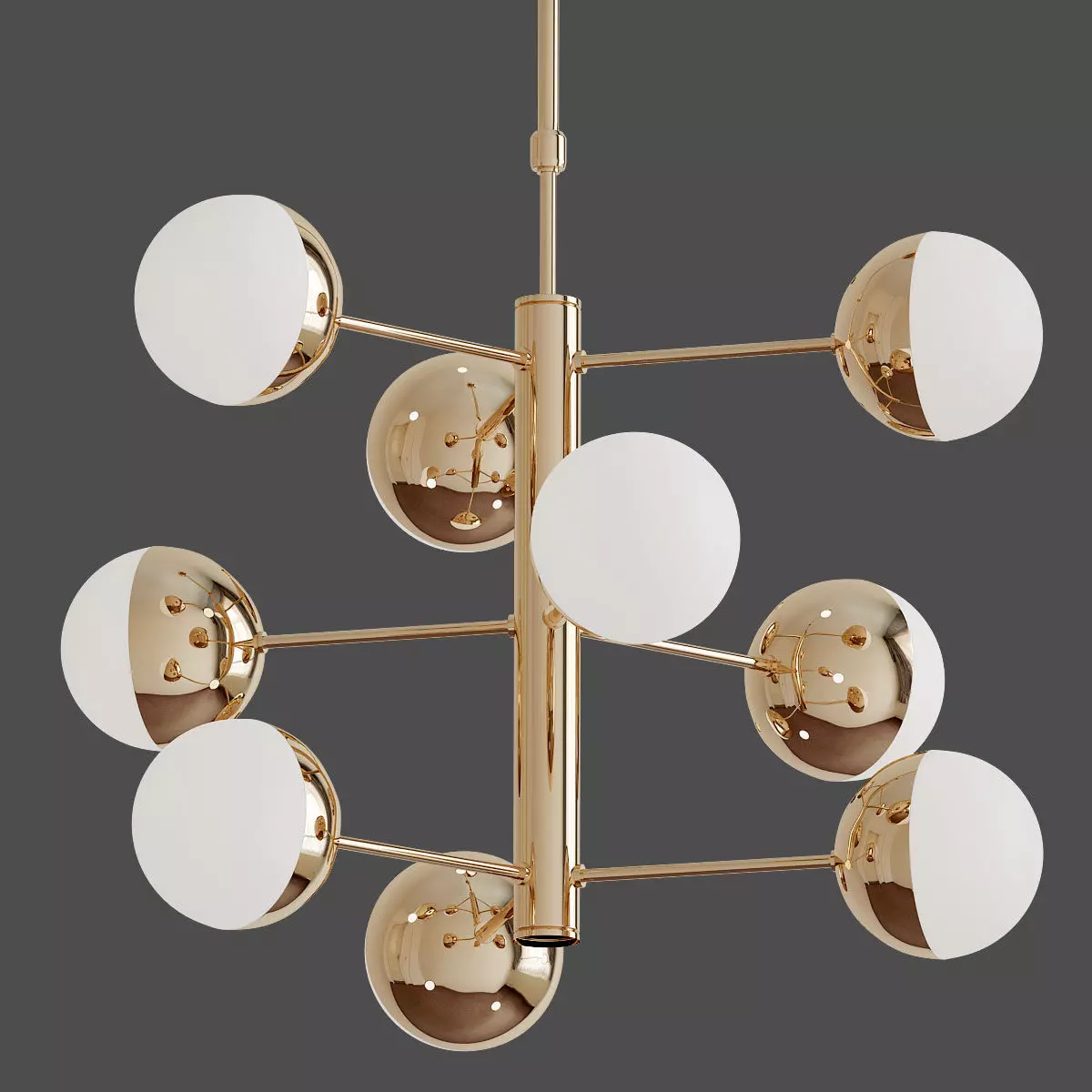 Artillerigatan chandelier 3D model