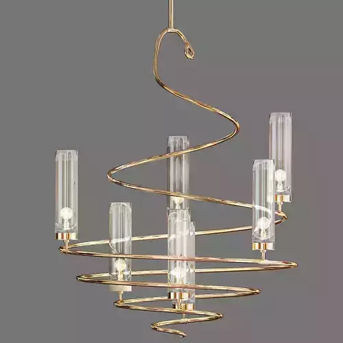 Seriph Spiral Chandelier