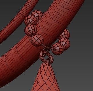 Crystal Lamp 3D model_6