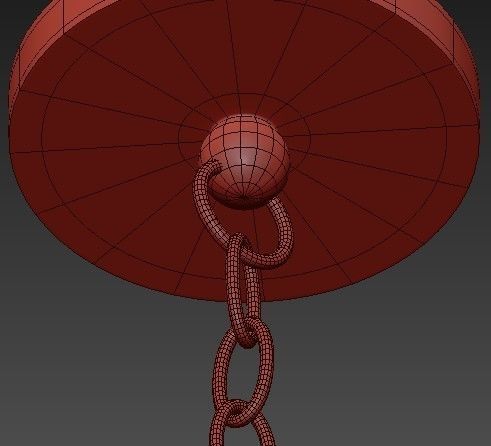 Crystal Lamp 3D model_3