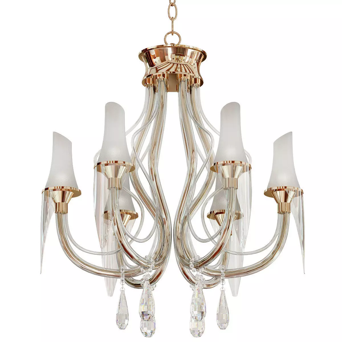 Crystal Lamp 3D model_0