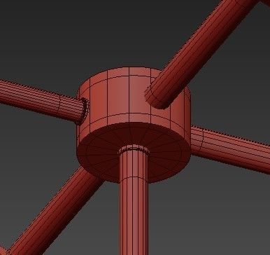 Niklas 8 Pendant Light 3D model_7