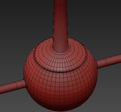 Niklas 8 Pendant Light 3D model_6