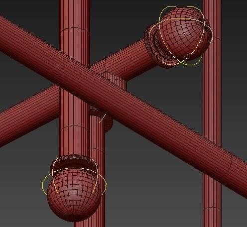 Jonathan Adler Milano 16 Light Chandelier 3D model_4