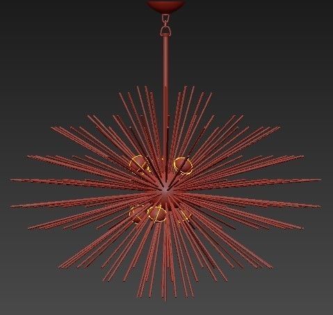 Andromeda Chandelier 3D model_1