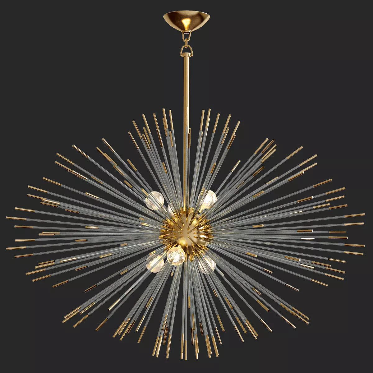 Andromeda Chandelier 3D model_0