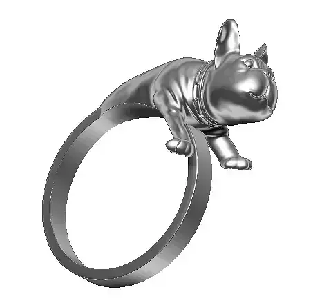 Dog Ring bulldog