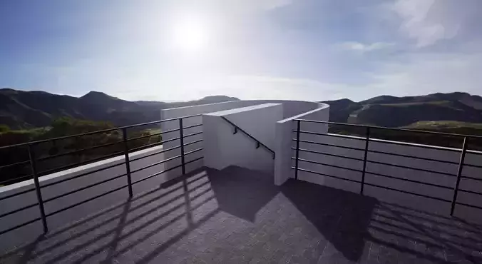 UE4 Scene - Contemporary House VR