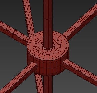 Jonathan Adler Ventana Chandelier 3D model_1