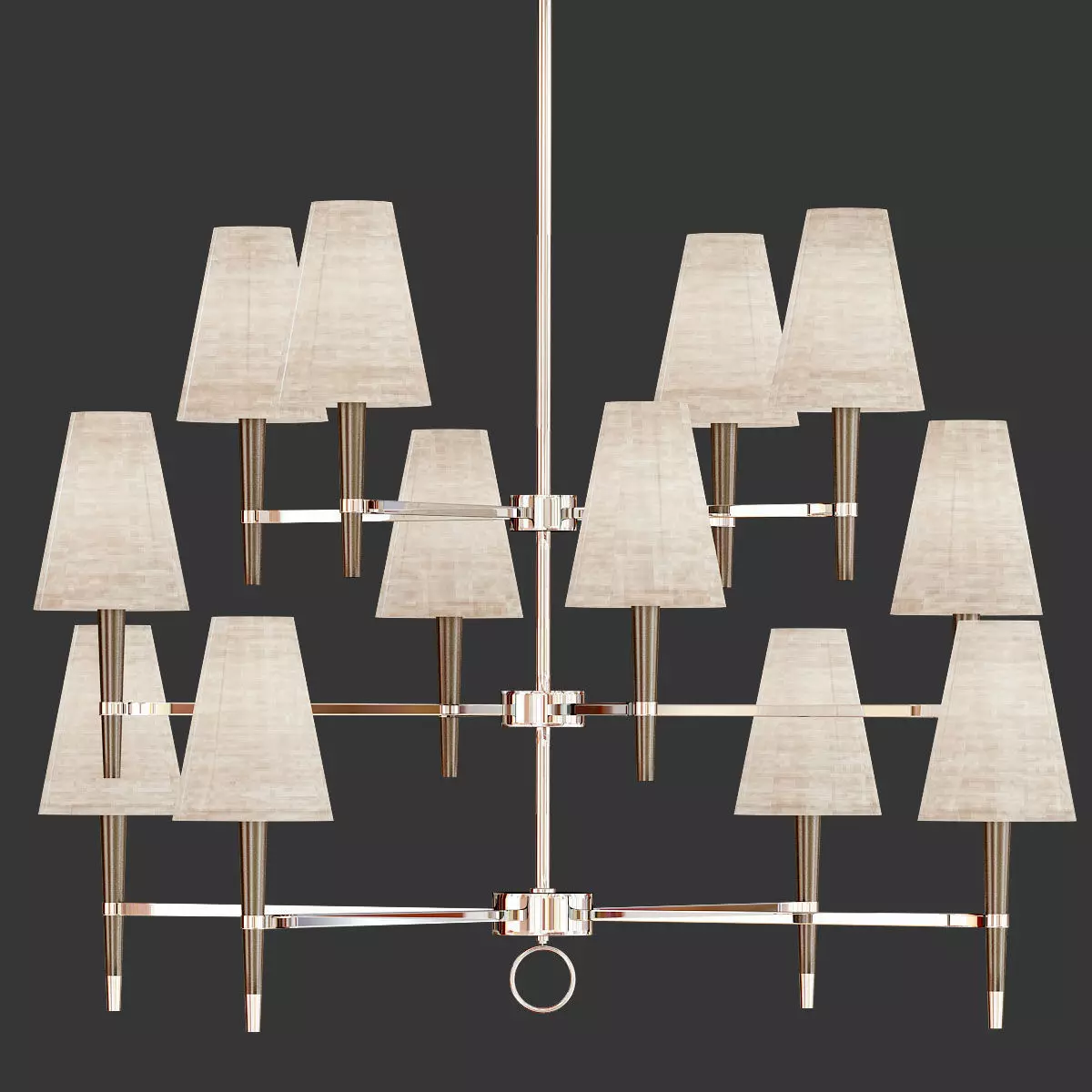Jonathan Adler Ventana Chandelier 3D model_0