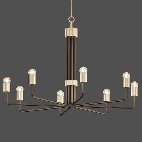 Le Marais Chandelier  8 Light 3D model