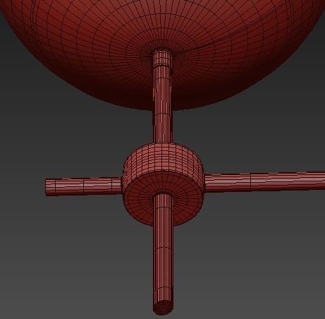 Four Hands Shayli Chandelier 3D model_2