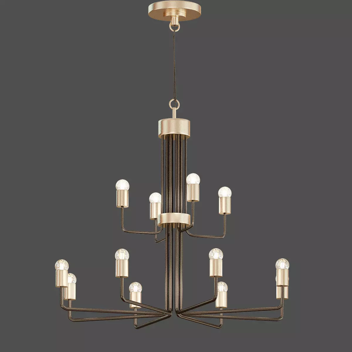 Kaia Chandelier 3D model_0