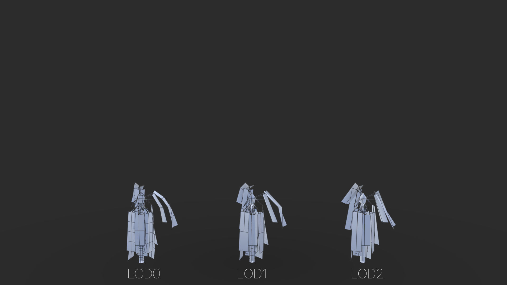 Phoenix Dactylifera Palm Tree Low-poly 3D model_23