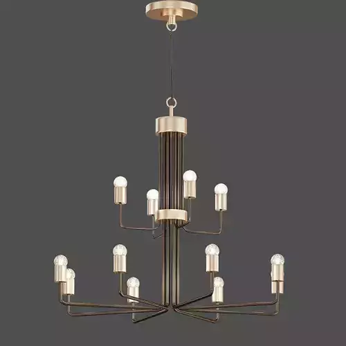 Le Marais Chandelier  12 Light 3D model