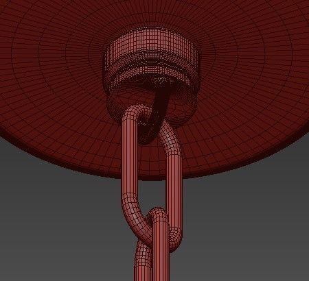 Bling Large Chandelier 3D model_3