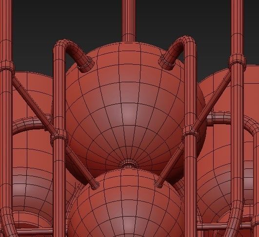 Williamsburg Tyrie Chandelier 3D model_5