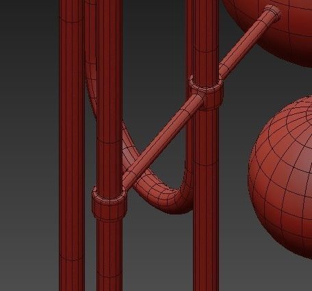 Williamsburg Tyrie Chandelier 3D model_9