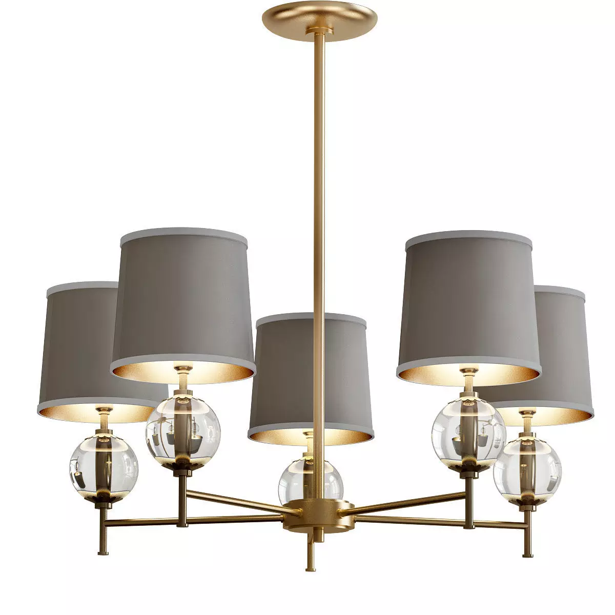 Latitude Chandelier 3D model_0
