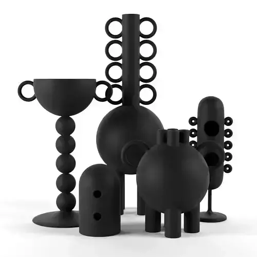 Les Noirs Decorative Objects