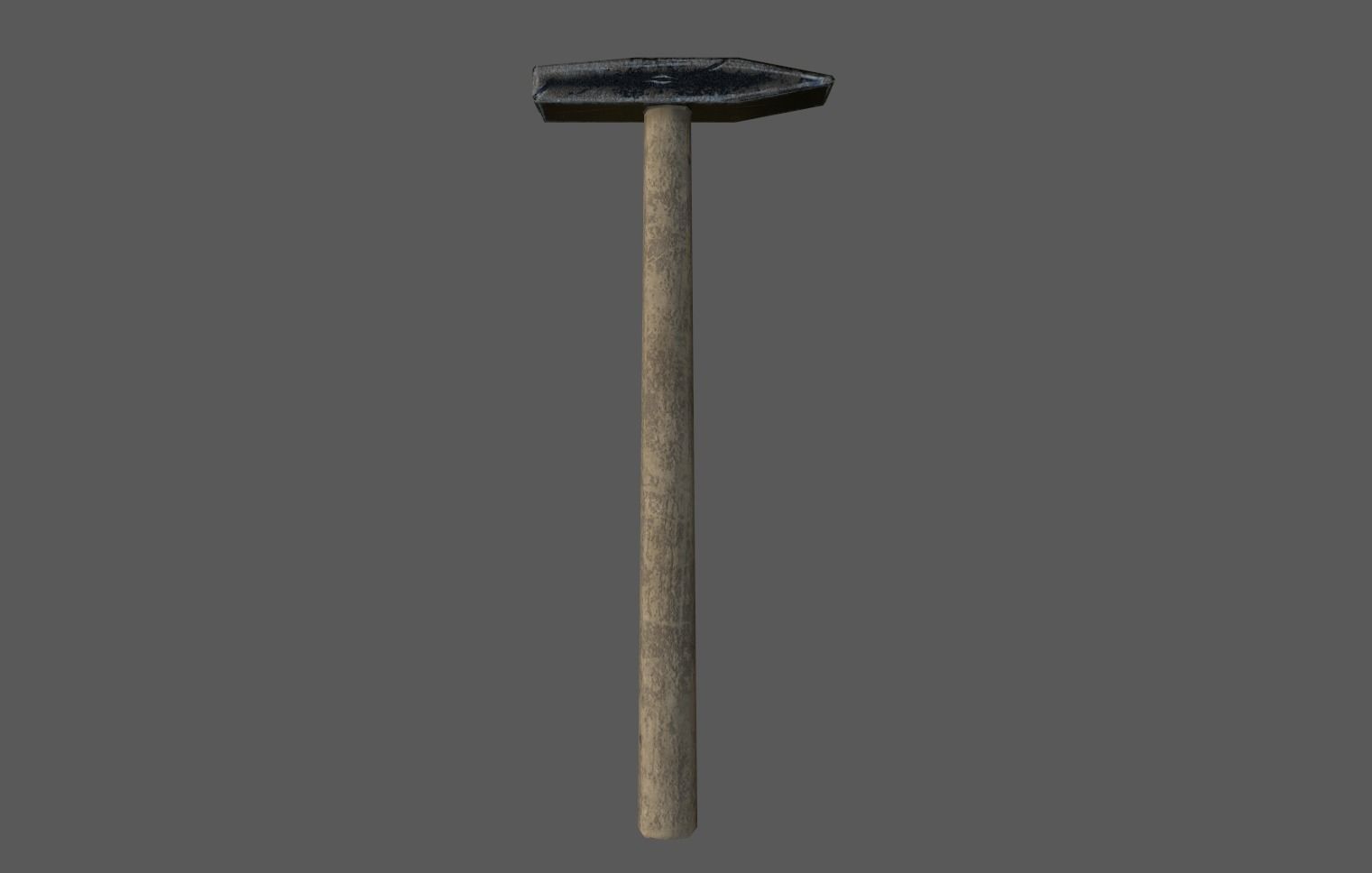 Blacksmith Tools Set Free low-poly 3D model_6