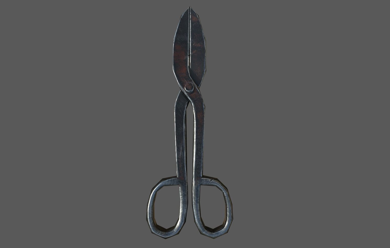 Blacksmith Tools Set Free low-poly 3D model_9