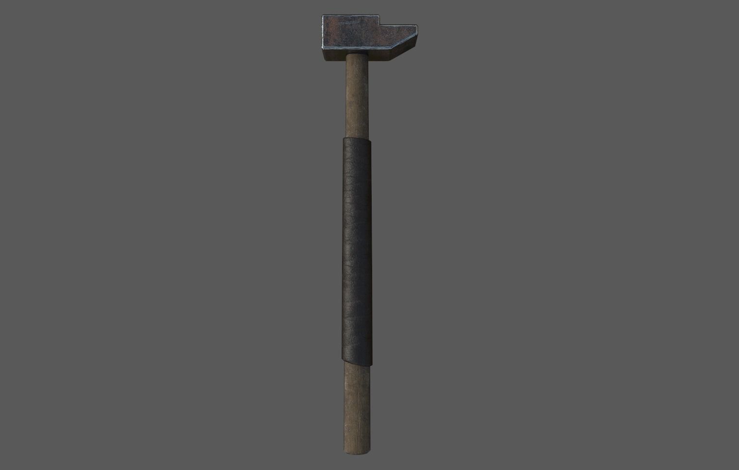 Blacksmith Tools Set Free low-poly 3D model_5