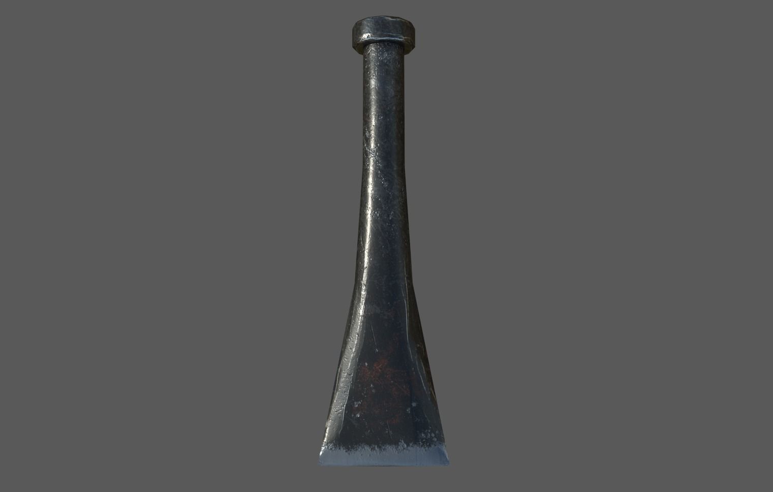 Blacksmith Tools Set Free low-poly 3D model_8