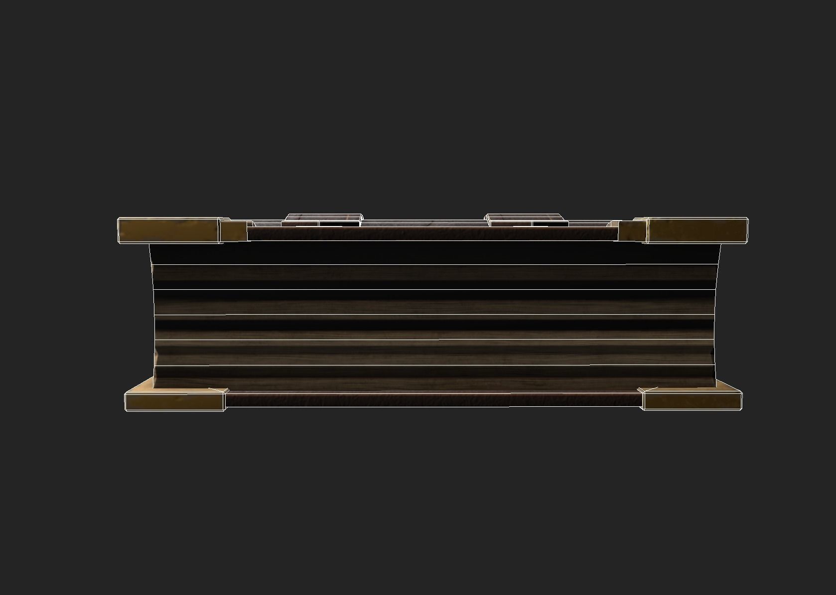 Stylized Book Low-poly 3D model_10