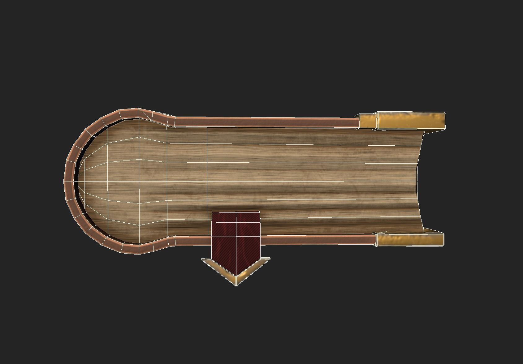 Stylized Book Low-poly 3D model_11