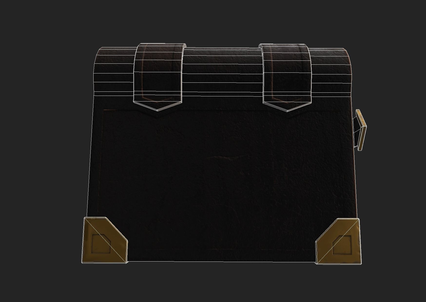 Stylized Book Low-poly 3D model_13