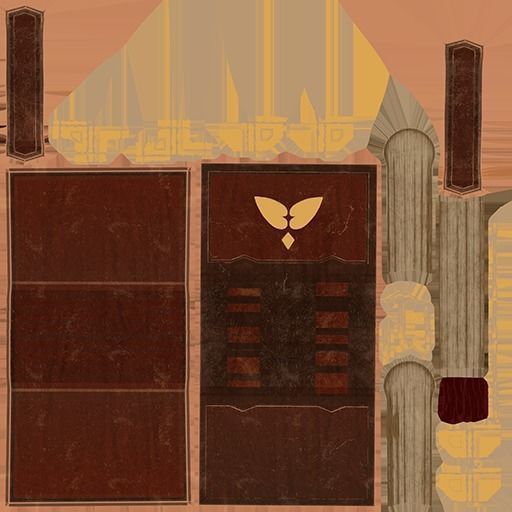 Stylized Book Low-poly 3D model_6