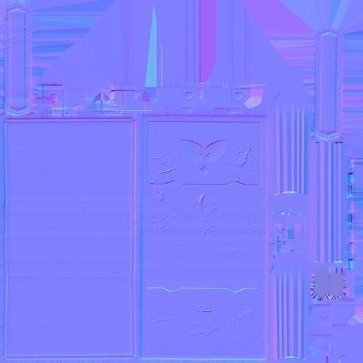 Stylized Book Low-poly 3D model_7