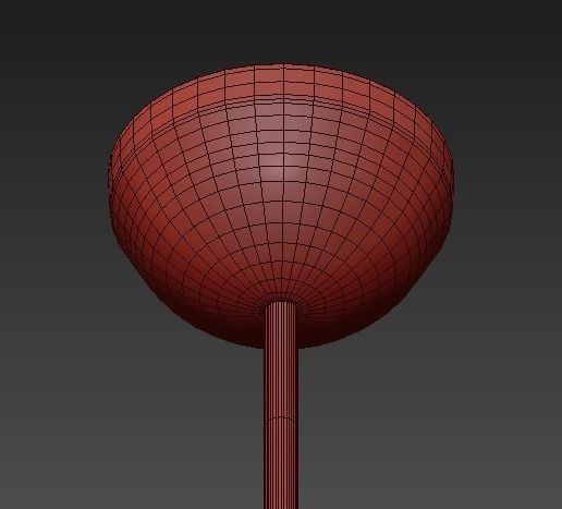 Mid Century Globe Chandelier 3D model_3
