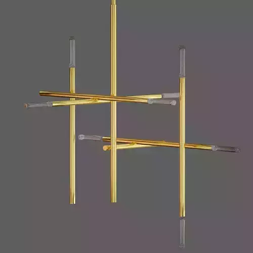 Modern Kryss Chandelier