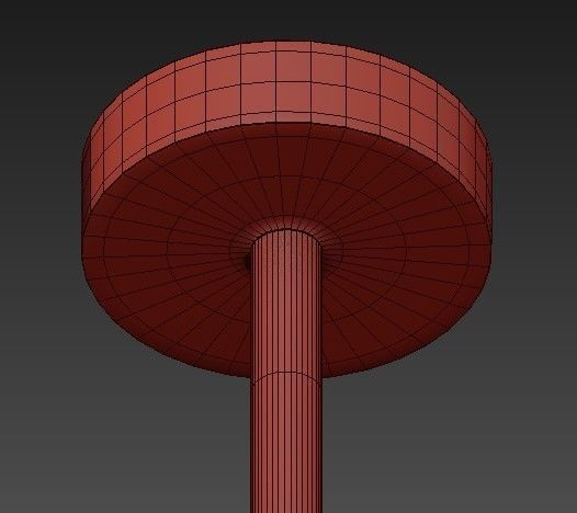 Modern Kryss Chandelier 3D model_3