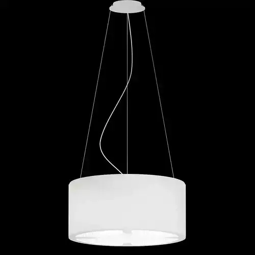 MIMMI pendant light with drum shade