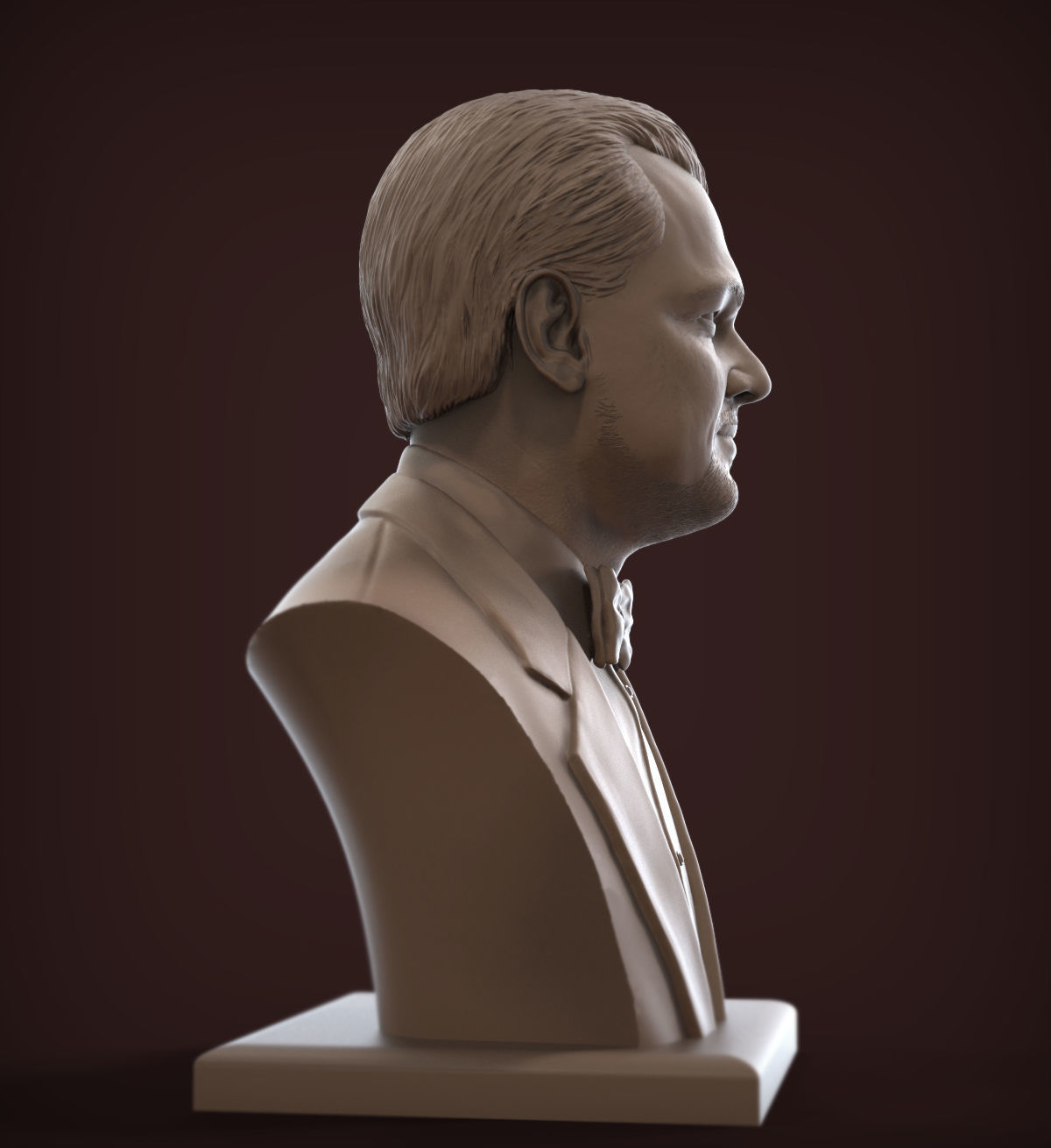 Leonardo DiCaprio 3D print model_2