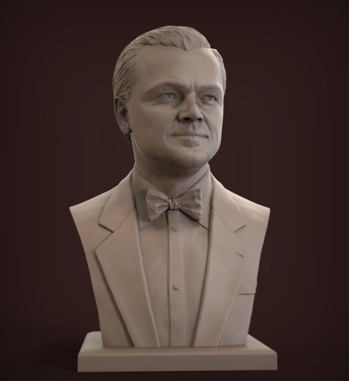 Leonardo DiCaprio 3D print model_9