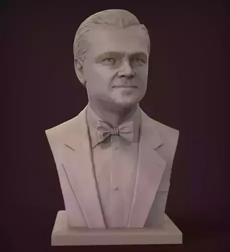 Leonardo DiCaprio 3D print model