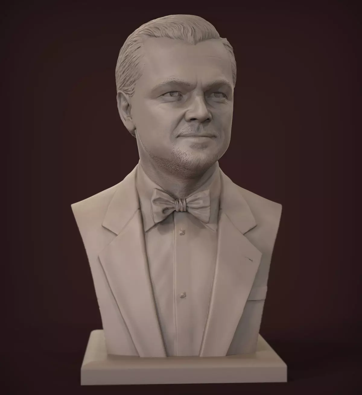 Leonardo DiCaprio 3D print model_0
