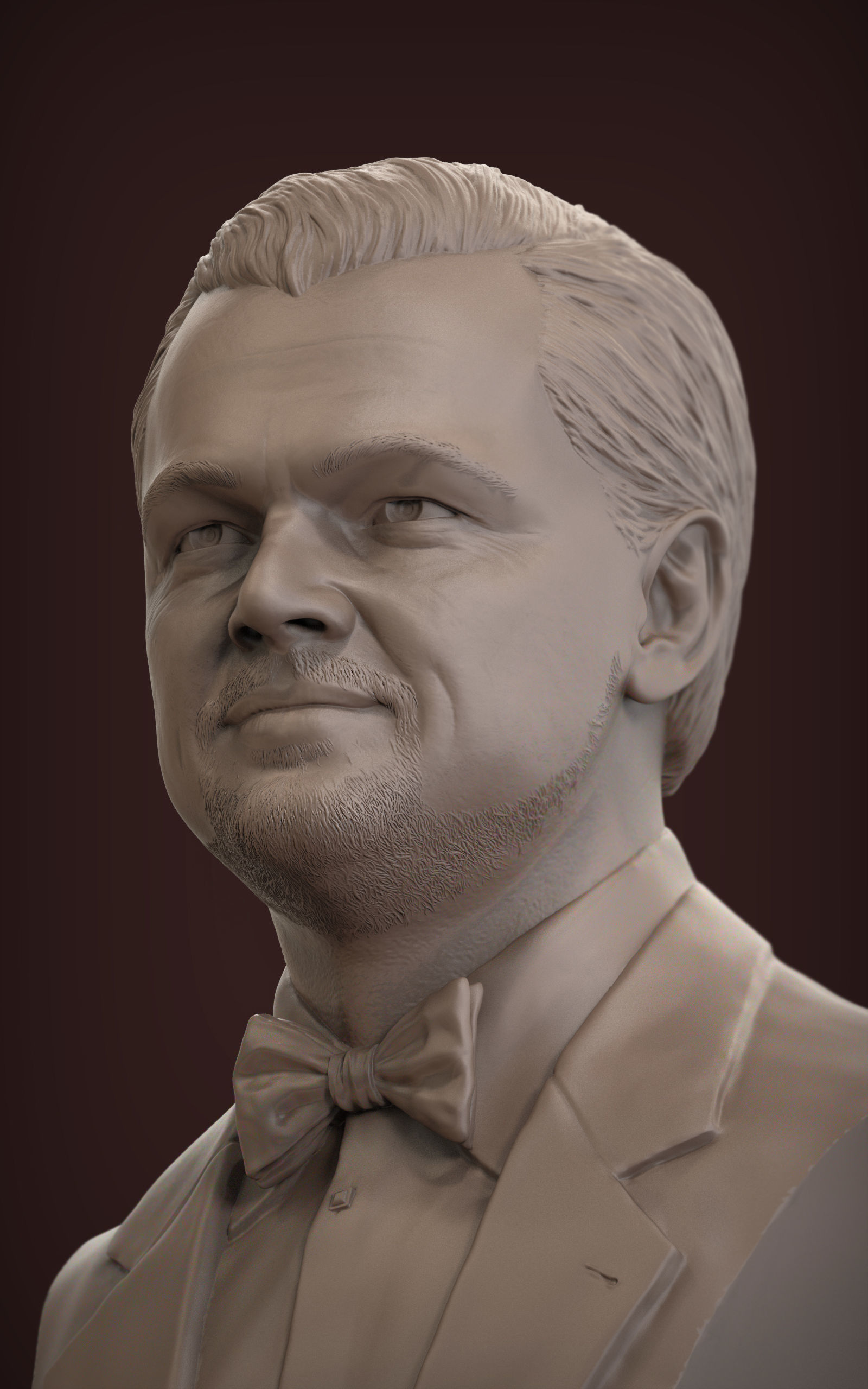 Leonardo DiCaprio 3D print model_10
