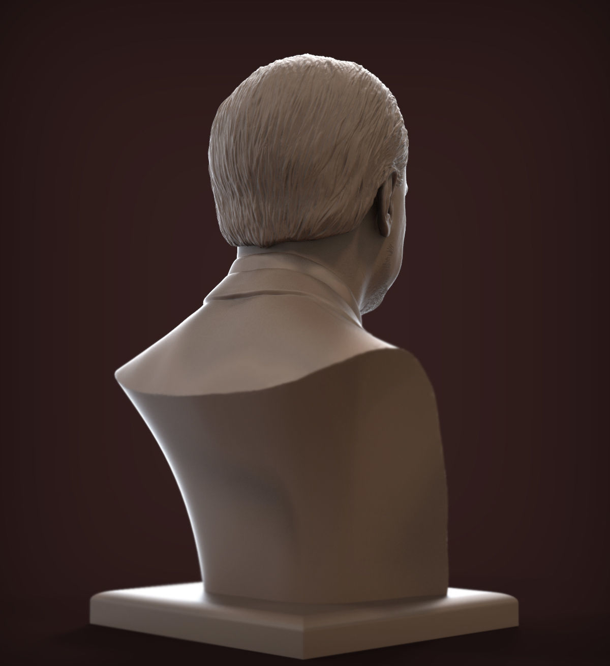 Leonardo DiCaprio 3D print model_4